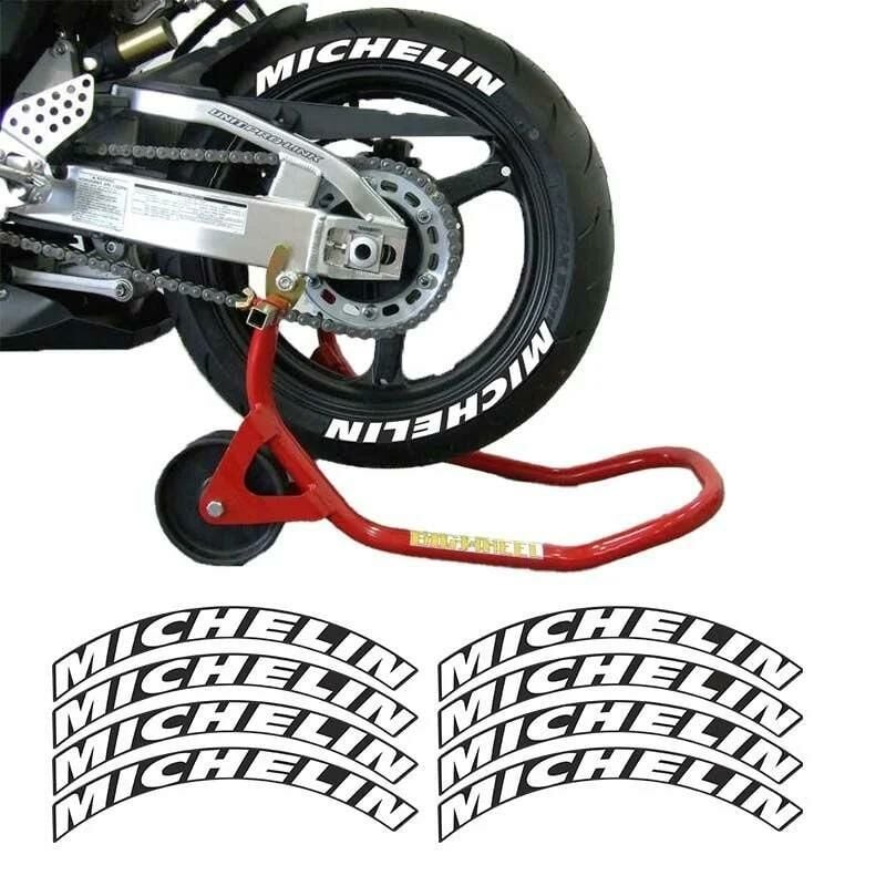 Michelin 3D Lastik Yanak Yazısı Beyaz