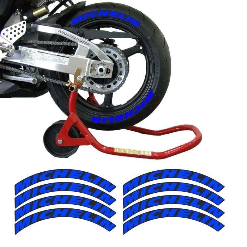 Michelin 3D Lastik Yanak Yazısı Mavi