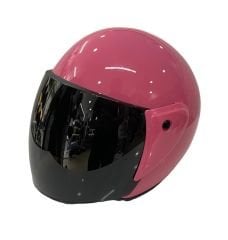 Pro Helmets F-009 Pembe Yarım Kask