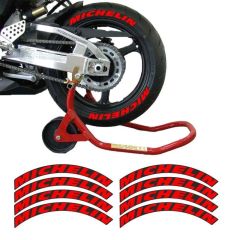 Michelin 3D Lastik Yanak Yazısı Kırmızı