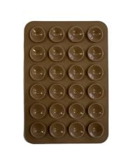 Motogaj Silikon Vantuzlu Telefon Tutucu Kahverengi