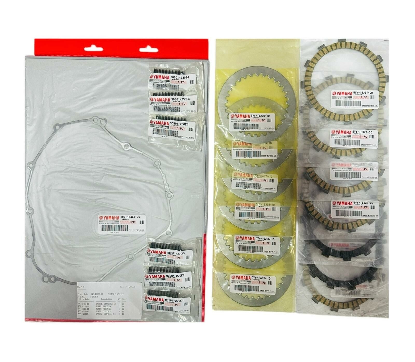 Yamaha Mt 07 Debriyaj Kiti Orjinal 2023-2024 (1WS-W001G-10)