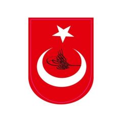 Gogo Türk Bayrağı Desenli Sticker 70 x 90 mm