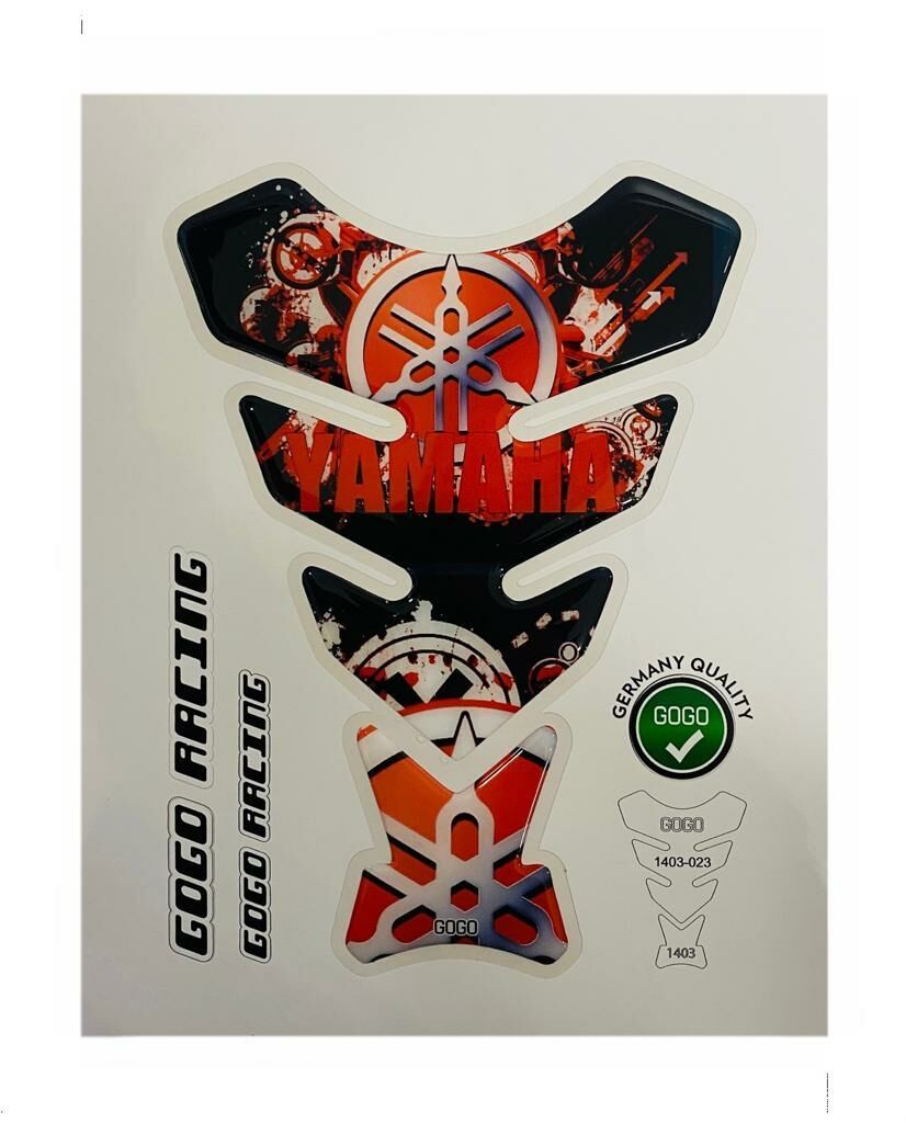 Yamaha Karışık Desenli Tek Parça Tankpad