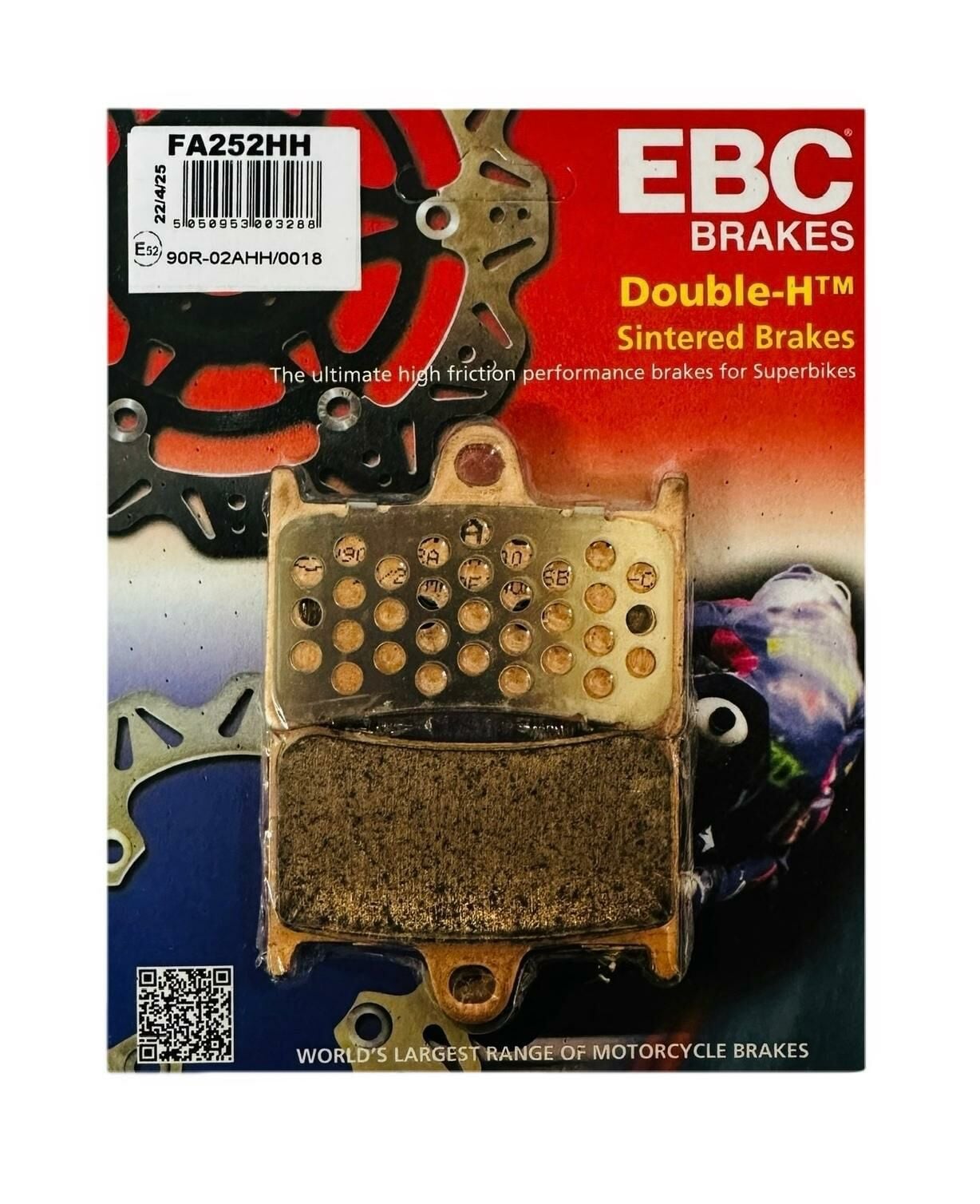 Ebc FA252HH Double-H Sinter Fren Balatası Orjinal