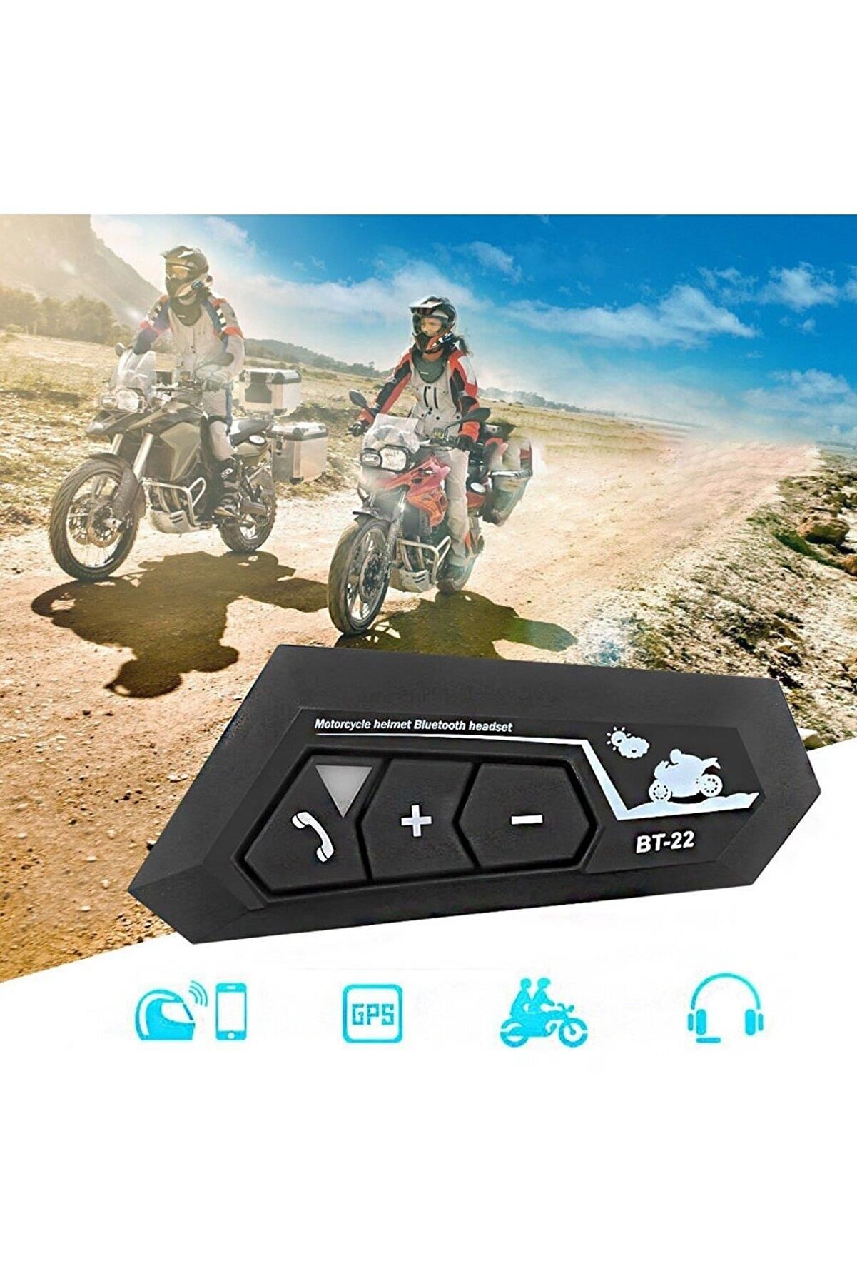 Mg Moto Bt22 İntercom Motosiklet Bluetooth Kulaklık Seti