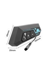 Mg Moto Bt22 İntercom Motosiklet Bluetooth Kulaklık Seti