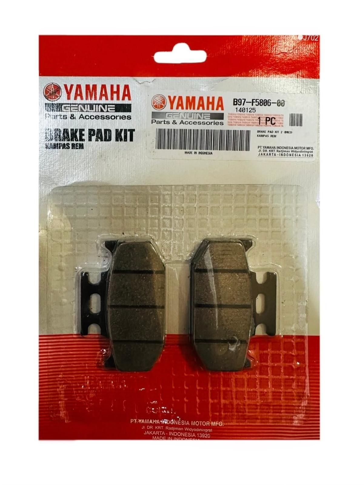 Yamaha R125 Ön Fren Balatası Orjinal (B97-F5806-00)