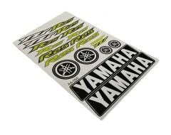 Yamaha R25 A4 Sticker Yeşil