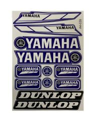 Yamaha Dunlop A4 Sticker Mavi