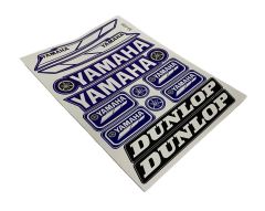 Yamaha Dunlop A4 Sticker Mavi