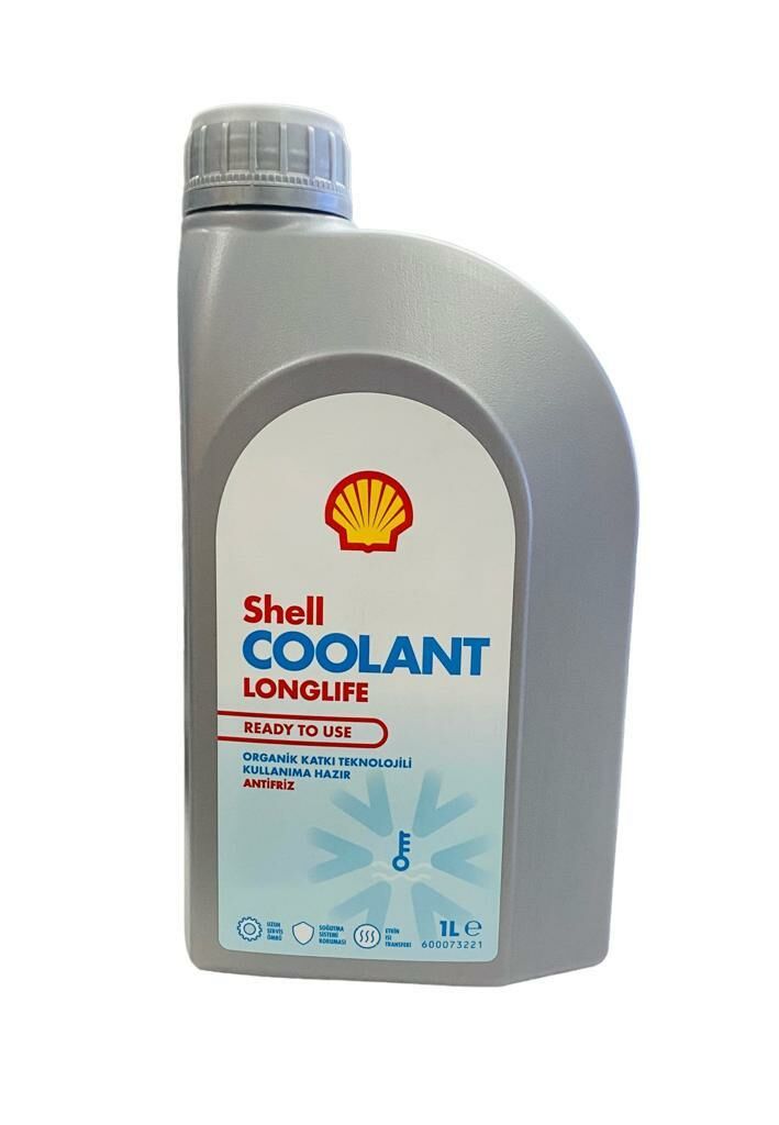 Shell Coolant Longlife Organik 1 lt Kırmızı Antifriz