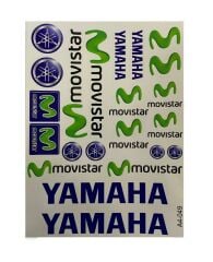 Yamaha Movıstar A4 Sticker
