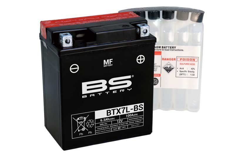 Derbi GPR 125 R BTX7L-BS Motosiklet Aküsü