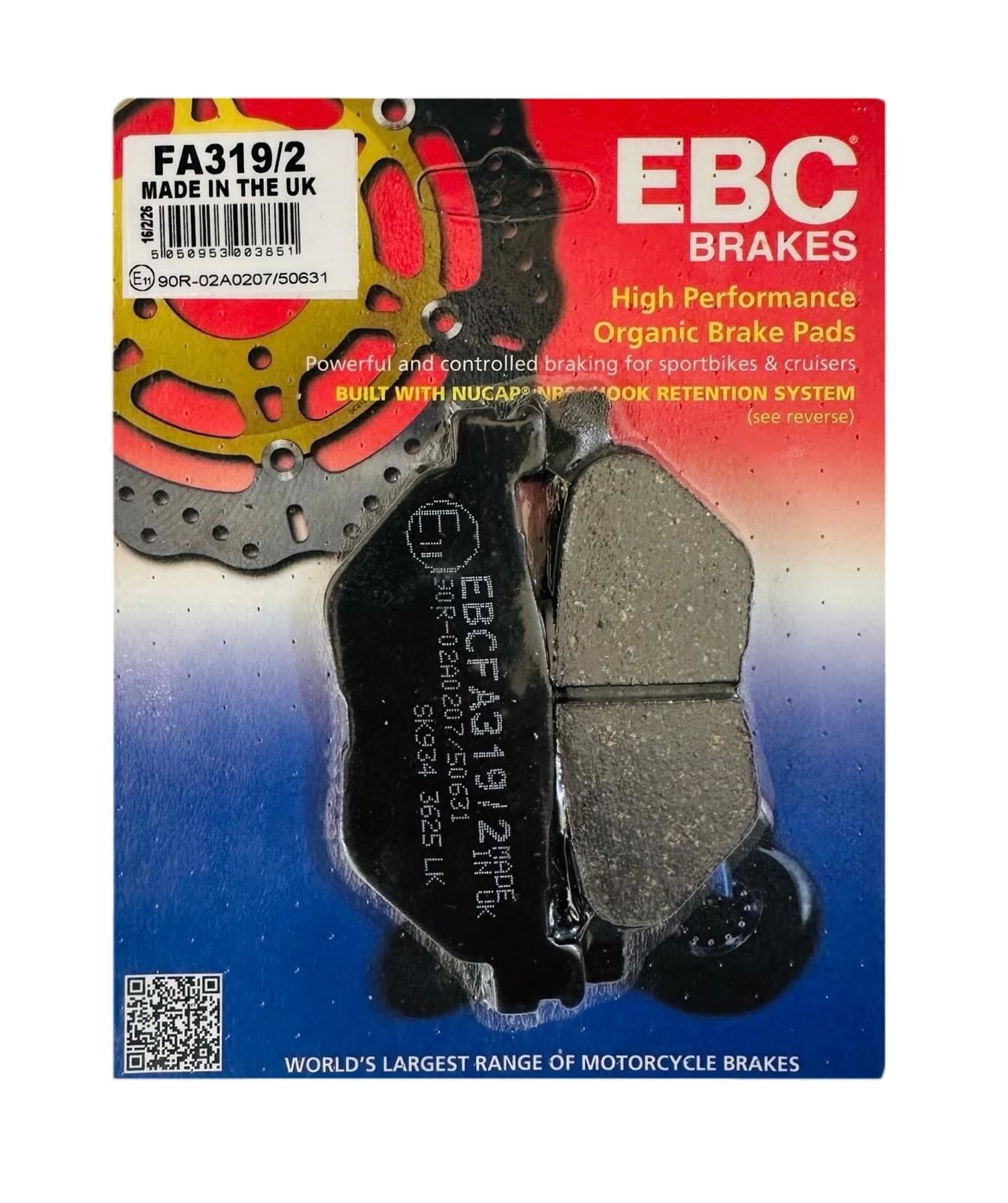 Ebc FA319/2 Fren Balatası Orjinal
