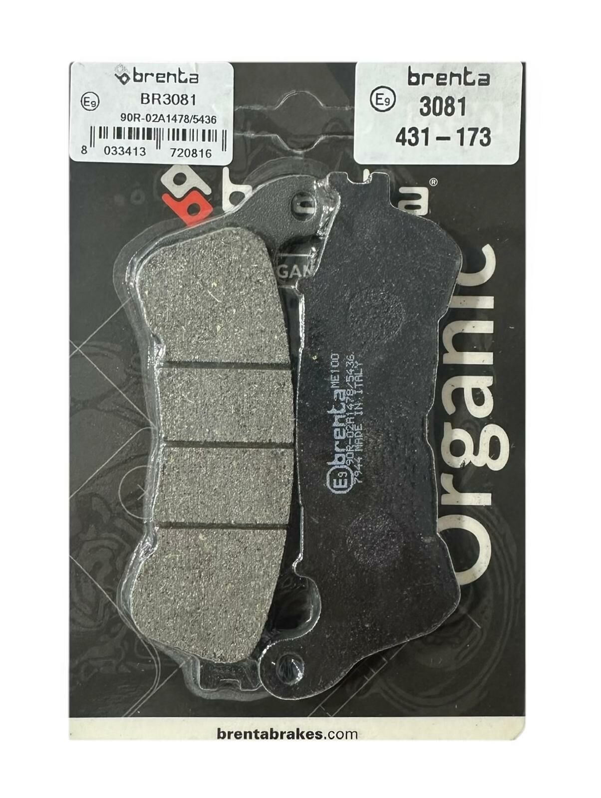 Brenta Ft 3081 Organik Fren Balatası