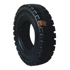 Solimax 27x10-12 Siyah Dolgu Forklift Lastiği Extra Premium Segmanlı