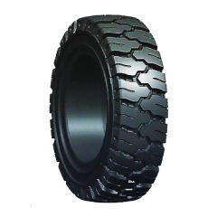 SOLI-TRAC 6.50-10 Sekmanlı Siyah Dolgu LİP Forklift Lastiği