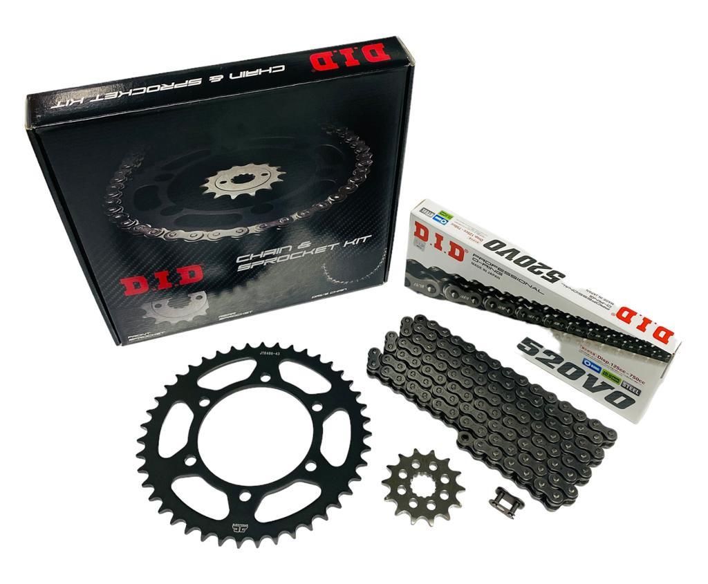 Yamaha R25 2015-2020 Orijinal D.I.D Zincir Dişli Seti