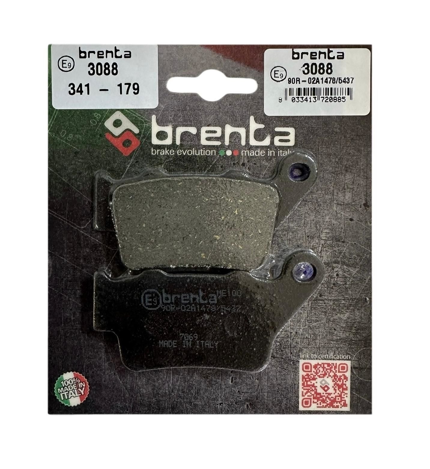 Aprilia Caponord 1200 ABS 2013-2016 Brenta Organik Arka Fren Balatası