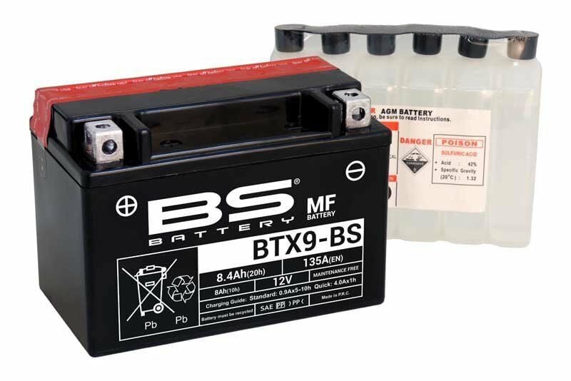 Bs Battery Btx9 Bs Motosiklet Aküsü
