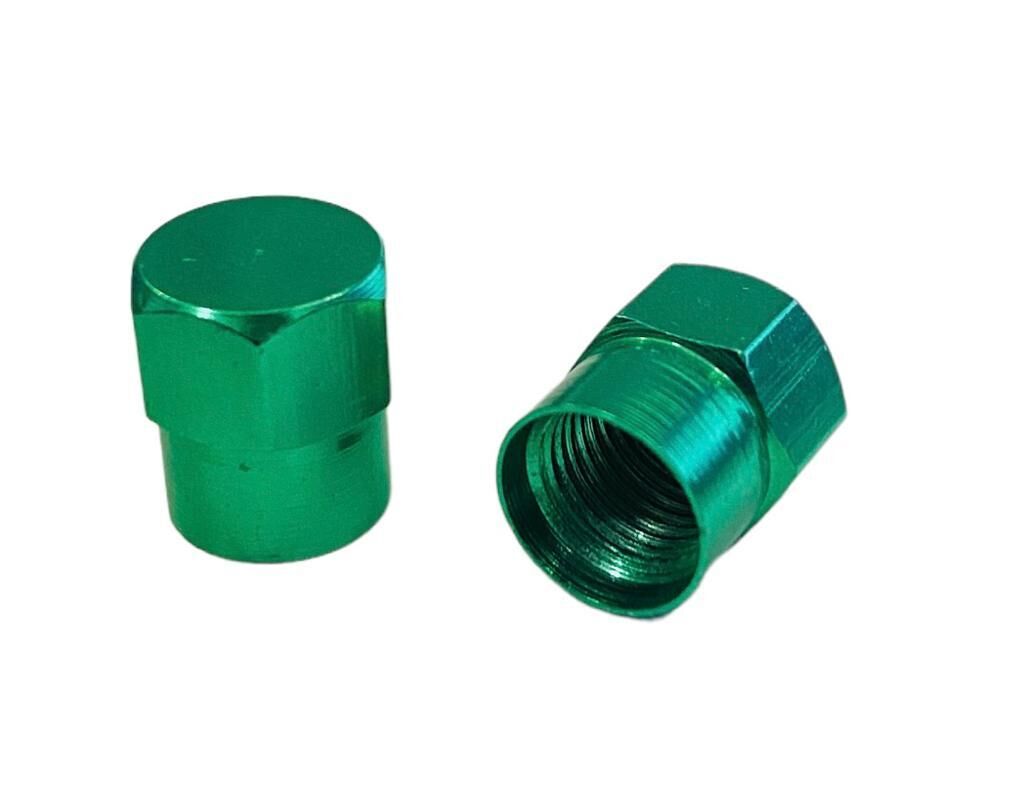 Mg Moto Nikelajlı Metal Sibop Kapağı Yeşil 2' Li