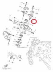Yamaha Mt 09 Üst Mesnet Somunu 2014-2017 (1RC-23393-00)