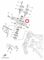 Yamaha Mt 09 Üst Mesnet Somun Pulu 2014-2017 (90201-22018)