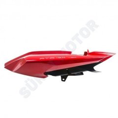 TVS Rtr 180 Sol Arka Sele Kapağı Kırmızı 2016