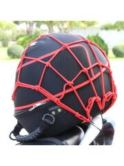 Motogaj Demir Kancalı Kask Filesi Kırmızı