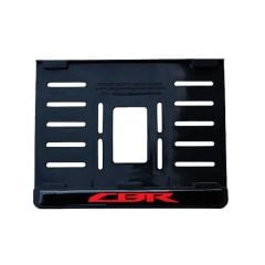 Honda Cbr Plastik Kırılmaz Plakalık Kırmızı 1 (15x24)