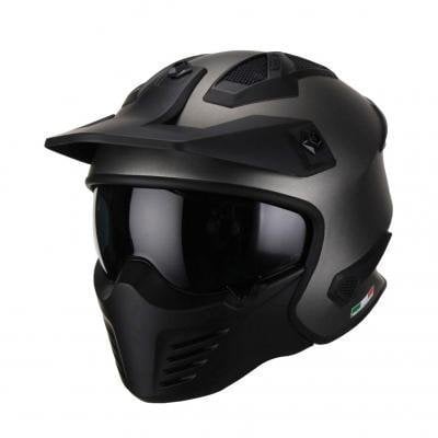 Sway 726 X Tokyo Mat Titanyum  Gri Full Face Kask