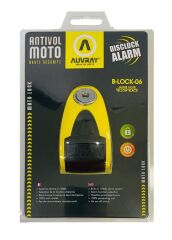 Auvray B-Lock 06 Sra Sertifikalı Alarmlı Disk Kilidi 6 Mm 120 Db