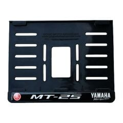 Yamaha Mt 25 Plastik Kırılmaz Plakalık Beyaz 2 (15x24)