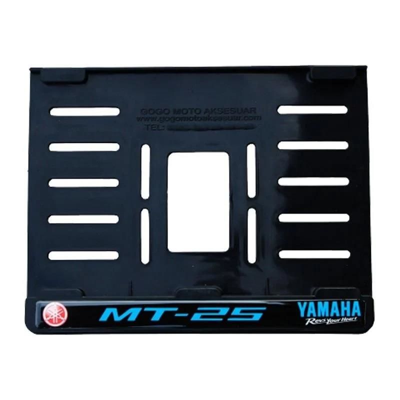 Yamaha Mt 25 Plastik Kırılmaz Plakalık Mavi 3 (15x24)