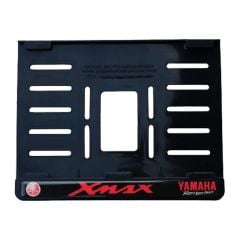 Yamaha Xmax Plastik Kırılmaz Plakalık Kırmızı 2 (15x24)
