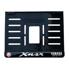 Yamaha Xmax Plastik Kırılmaz Plakalık Beyaz 3 (15x24)