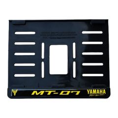 Yamaha Mt 07 Plastik Kırılmaz Plakalık Sarı 3 (15x24)