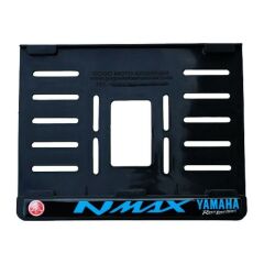 Yamaha Nmax Plastik Kırılmaz Plakalık Mavi 1 (15x24)