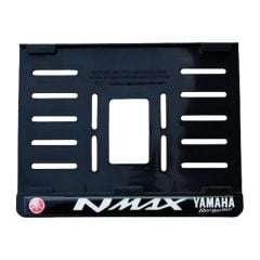 Yamaha Nmax Plastik Kırılmaz Plakalık Beyaz 2 (15x24)