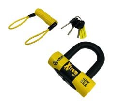 Auvray Xtreme Mini U Disk Kilidi 52x65 Mm ve Hatırlatma Kablosu Hediyeli