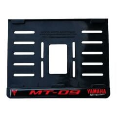 Yamaha Mt 09 Plastik Kırılmaz Plakalık Kırmızı 2 (15x24)