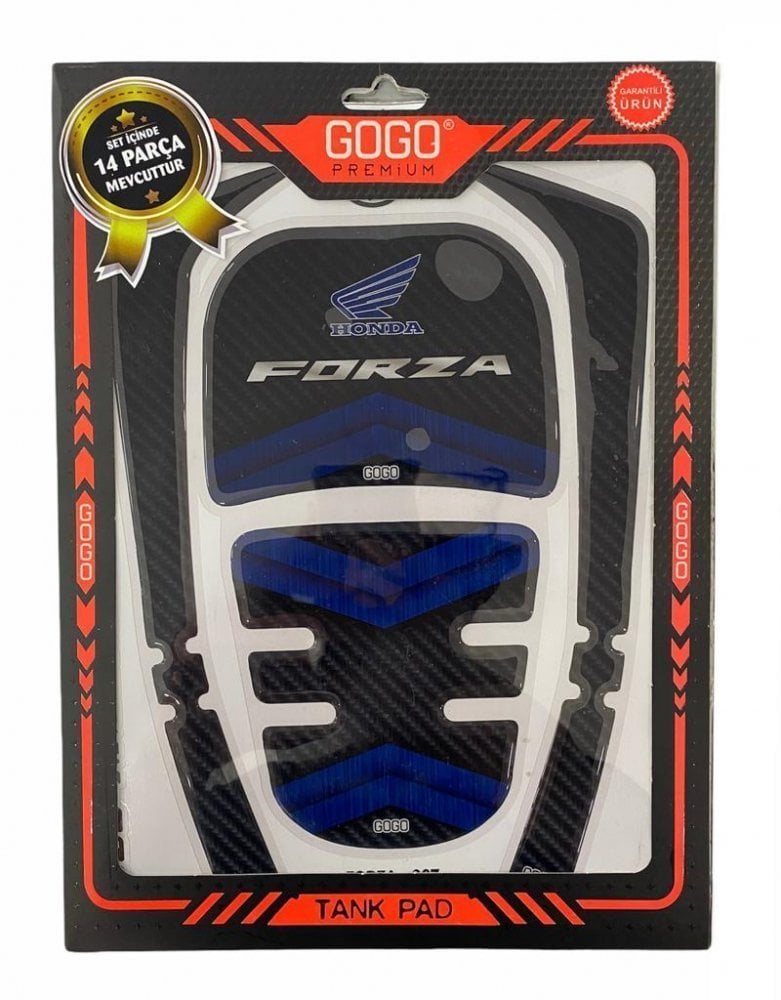 Honda Forza 14lü Tank Pad Set
