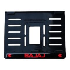 Bajaj Plastik Kırılmaz Plakalık Kırmızı 2 (15x24)