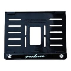 Bajaj Pulsar Plastik Kırılmaz Plakalık Beyaz 2 (15x24)