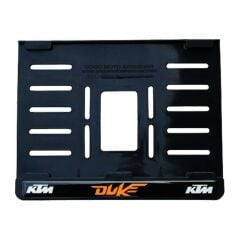 Ktm Duke Plastik Kırılmaz Plakalık Turuncu 1 (15x24)