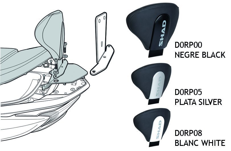 Suzuki Burgman Shad Sobr-17Rv Sissybar