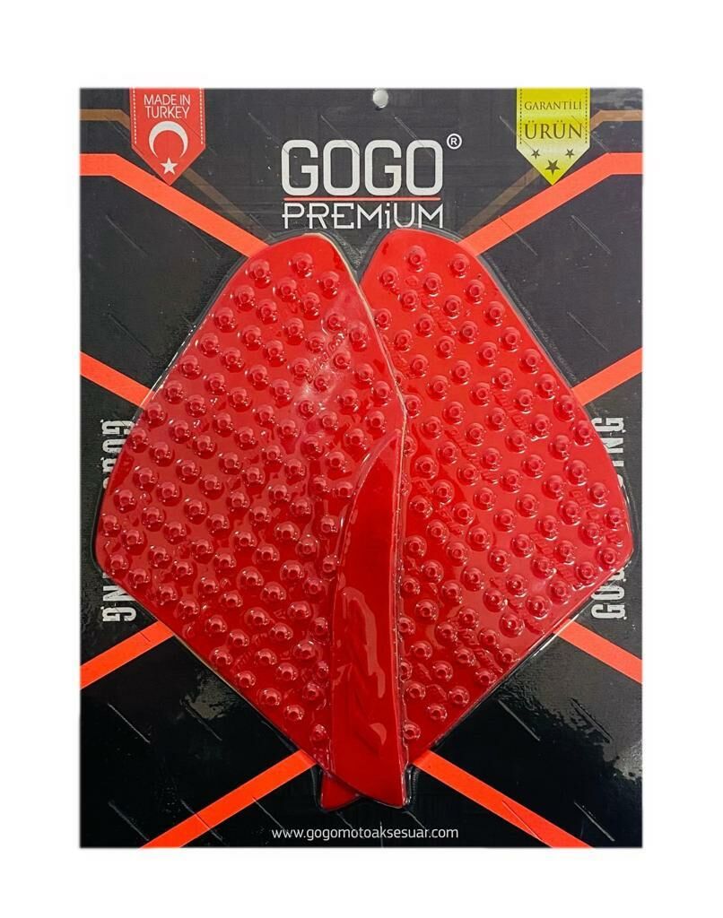 Yamaha R25 Kaydırmaz (Gogo Grip) Yan Ped Kırmızı 2014 - 2018