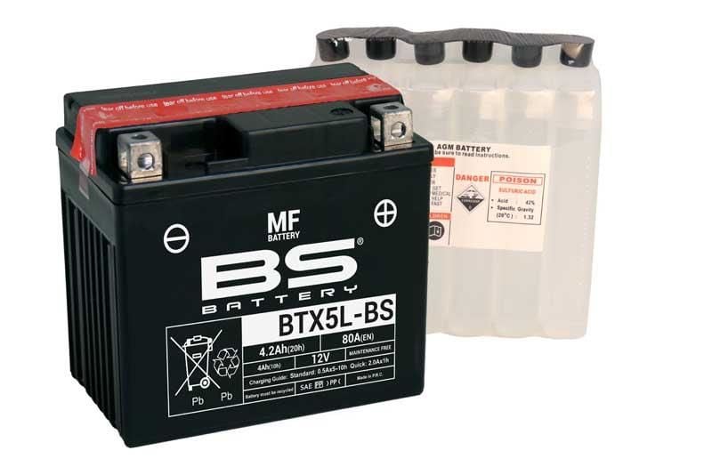 Beta 250 RR Enduro 2T BTX5L-BS Motosiklet Aküsü