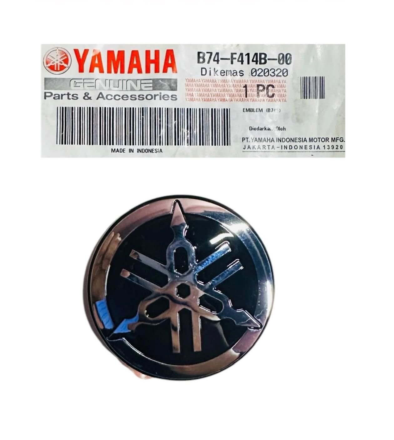 Yamaha Xmax 250 3D Amblem Orjinal 2018-2024 (B74-F414B-00)